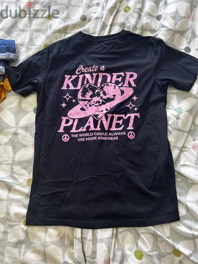Kinder planet oversized T-shirt
