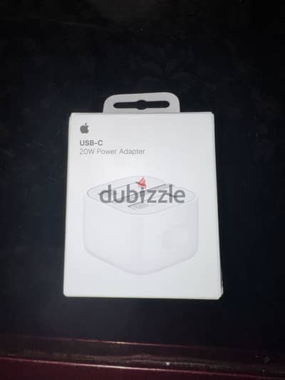 شاحن ايفون اصلي ٢٠ وات جديد Apple Original adapter 20 watt new