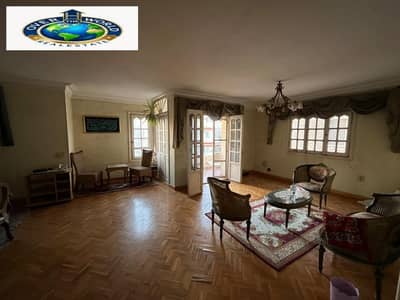 For daily rent furnished apartment in Maadi, with three bedrooms and reception, 2 bathrooms, air-conditioned kitchen, Wi-Fi, natural gas, for families, and young committed only.