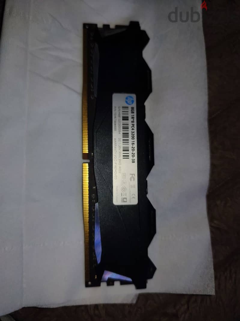 Ram 8GB DDR4 hp 1
