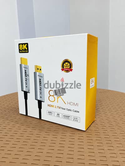 كابل HDMI 2.1 Fiber Optic 8K Ultra HD