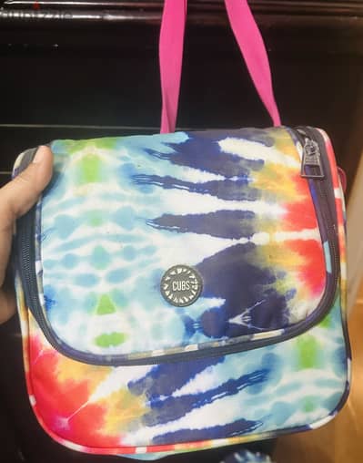 School bag big size Cubs As new with lunch bag  In very good condition