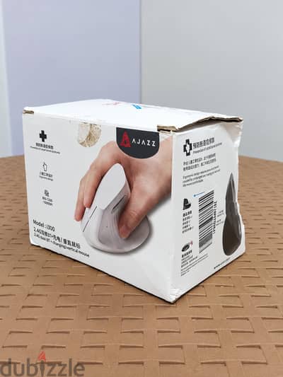AJAZZ i300 Vertical Ergonomic Wireless Mouse ماوس لاسلكي رأسي إيرجونوم