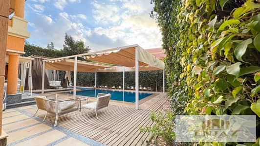 Independent villa for sale in Madinaty, in the public tour villas, model K, immediate receipt, with special finishes (530 square meters)