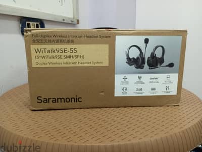 نظام إنتركوم لاسلكي Saramonic WiTalk9 SE-5S