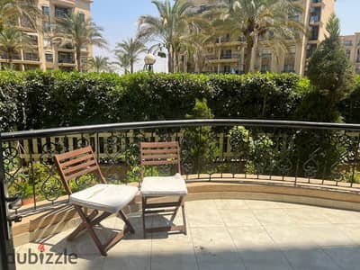 Apartment 197 sqm with 70 sqm garden for sale in Al-Rehab, wide garden to the north, special finishes - phase seven - best locations
