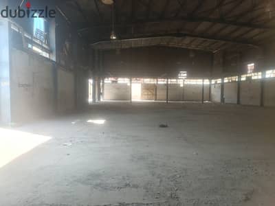 3000-meter factory for rent, a gymnasium, natural gas station, Al-Obour, industrial area