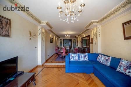 For rent furnished for students and families an apartment 140 meters