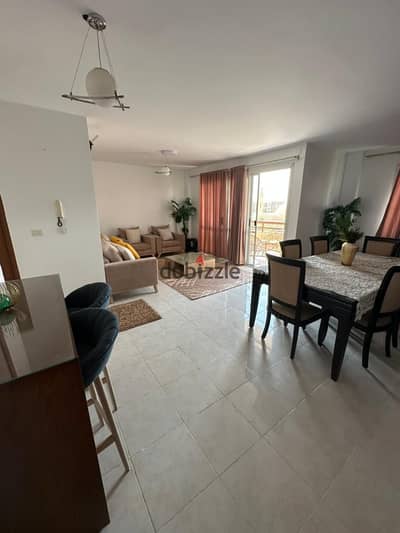 Apartment for rent fully furnished 3 rooms in Al Rehab City first occupancy at a special price