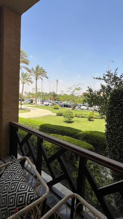 280 m apartment in Garden 100 m for sale in Al-Rehab - best locations - with a wonderful view - next to gate 19 - special finishes