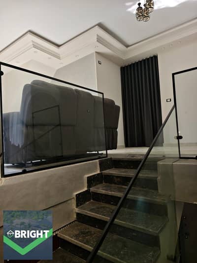 Terbilex 3+4+ roof piece for sale with furniture and appliances ready for living on Mohamed Naguib axis Gardenia Heights, Fifth Settlement