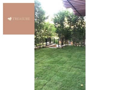 semi furnished Duplex with garden for rent in Eastown - new cairo