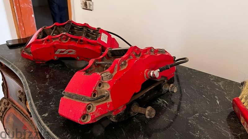D2 8 pot brake system 1
