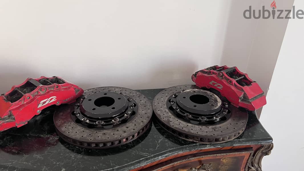 D2 8 pot brake system 4