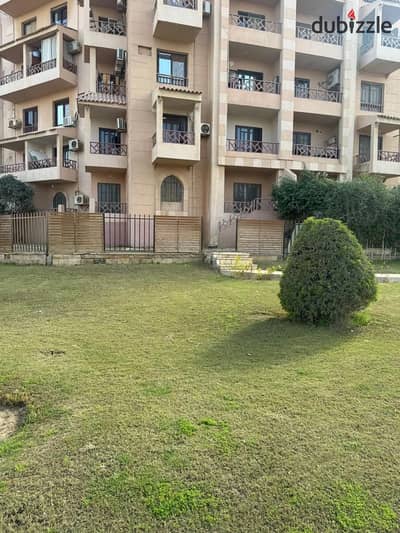 Apartment for sale 145 sqm with 104 sqm garden owner finishes near the club services and gates 17 & 19 northern orientation in Phase 5 Al Rehab