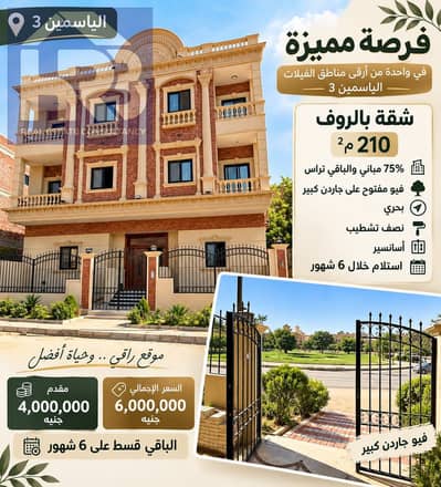 Houses for sale in Al Yasmeen 3 - Fifth Settlement 