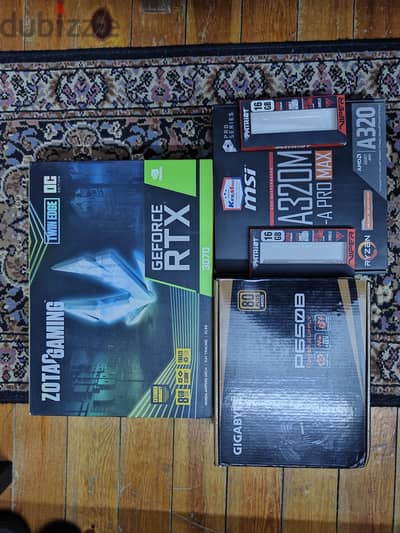 RTX 3070 With Ryzen 5 3600 and 2x16 gb ram 3200