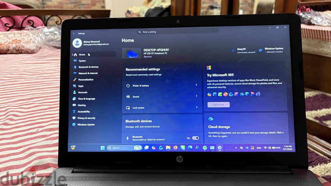 Laptop Hp 250 G7 3