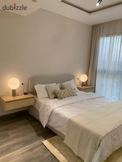 Zaid Towers 163 m finished apartment with air conditioning for price?? in the heart of Sheikh Zayed