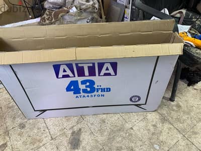شاشه  43 بوصه ATA عاديه كسر زيرووو