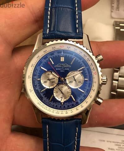ساعه بريتلينج ياباني Navitimer كرونوجراف quartz جديدة
