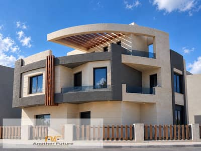 An exceptional villa available for immediate handover in a prime compound on the Dahshour Link Road in Sheikh Zayed.