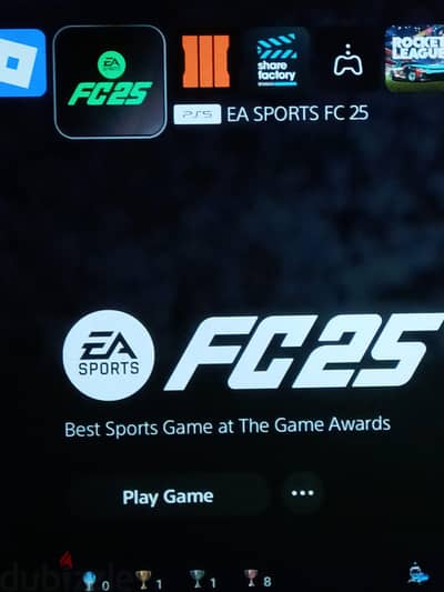 Black Ops 3 and FC25 PS5 digital games for sale