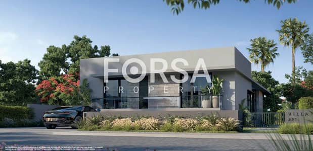 فيلا one story villa 3 غرف نوم للبيع في ذا جريت لون بارك سنترال من شركة حسن علام للعقارات - Park Central - Mostakbal City - Hassan Allam Properties