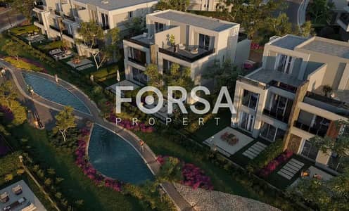 فيلا للبيع في الباتيو تاون ٤ غرف في القاهرة الجديدة من لا فيستا للتطوير العقاري - El Patio Town - South Investors - La Vista Developments