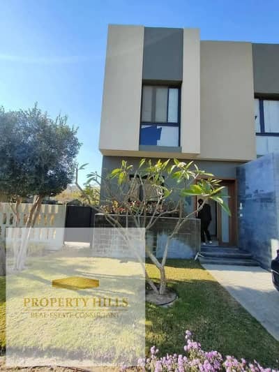 A ready villa for immediate viewing in Al-Shorouk next to the British University and the International Medical Center in the Living and Life Compound