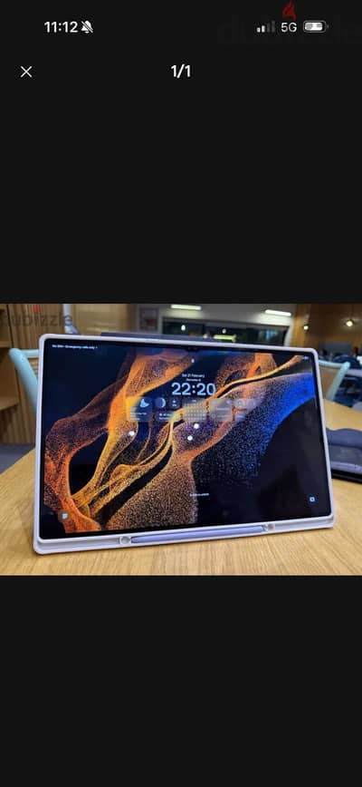 العنوان  Samsung Galaxy Tab S8 Ultra – شاشة 14.6 بوصة – حالة ممتازة