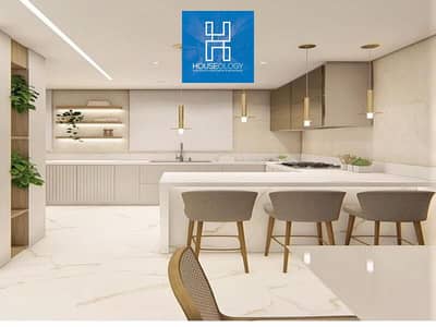 a fully finished apartment in a prime location, with installments over 10 years, in a fully serviced compound opposite Swan Lake