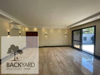 Premium apartment with a green-space view in La Vista Patio, Fifth Settlement, Golden Square, in a fully serviced compound.