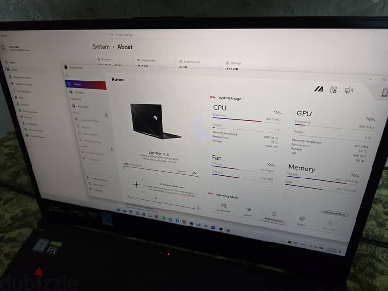 asus zephyrus s17 gamming laptop 13