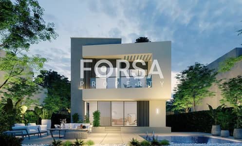 فيلا standard villa 4 غرف نوم للبيع في ذا بروكس من شركة بي أر إي للتطوير العقاري - The Brooks - New Cairo City - PRE Group