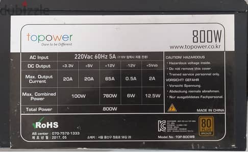 Pc gaming. Hard HDD 1TB and power supply