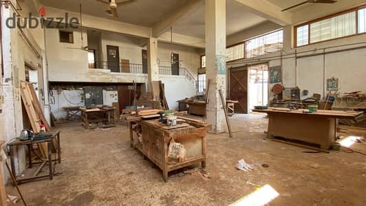 مصنع للايجار في المنطقة الصناعية 6أكتوبر - ارض 1000م