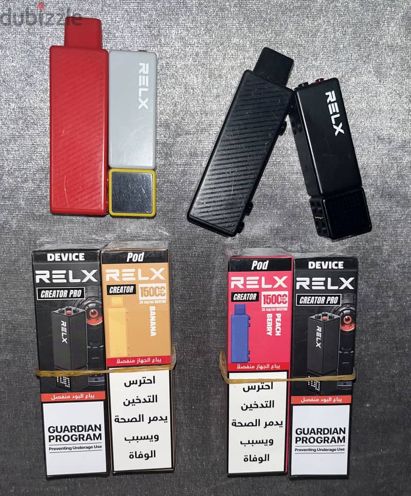Relx Creator Device + 15K Puffs Pod Disposable Vape 4