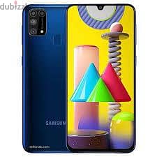 samsung m31 128g ram6+6 كسرررر كسرررر زيرووو شاشة سوبر امولد