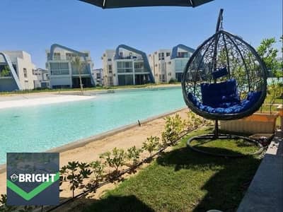 Luxury Standalone Chalet Ground Fully Finished With kitchen& Ac's 1st row lagoon Facing North Ready to move
