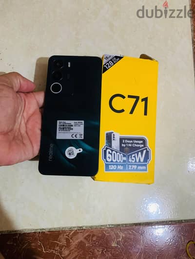 ريلمى C71 كسر زيرووو بمشتملاتة 128 جيجا ورام 8