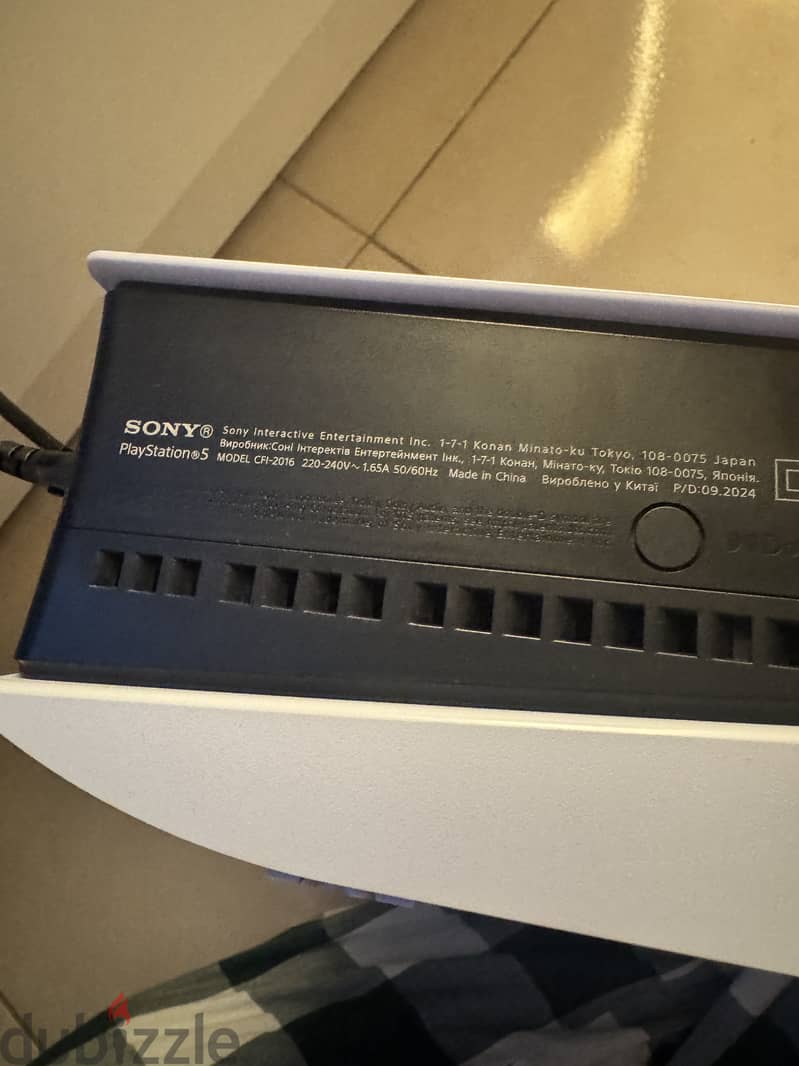 Barely used ps5  with 2 controllers 1