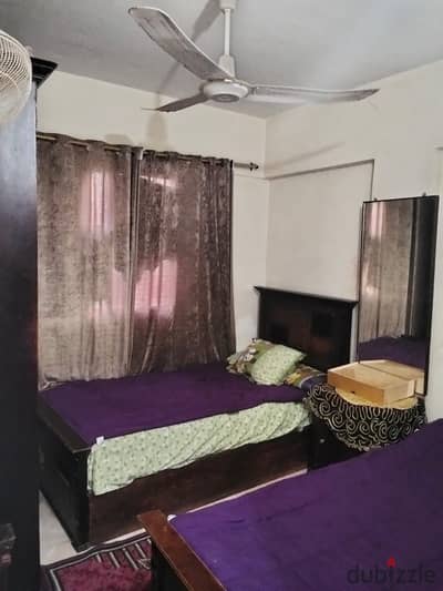 Furnished apartment for monthly rent for a family, groom, or company, consisting of a living room, kitchen, bathroom, located on the fourth upper floor, with all facilities including water, electricity, and elevator inside a secure compound with 24-hour security. There are swimming pools, and a private garden in Alexandria, Al-Ajmi, kilo 21 near Al-Nakhil beach, in a very distinguished location. Furnished apartment for monthly rent for a family, groom, or company, consisting of a living room, kitchen, bathroom, located on the fourth upper floor, with all facilities including water, electricity, and elevator inside a secure compound with 24-hour security. There are swimming pools, and a private garden in Alexandria, Al-Ajmi, kilo 21 near Al-Nakhil beach, in a very distinguished location.