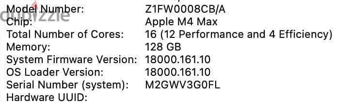 MacBook Pro 16” M4 Max 128GB RAM 4TB SSD 6