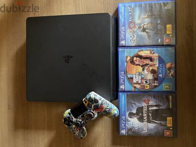 Playstation 4 اصلي من السعودية وكل حاجته اصلية