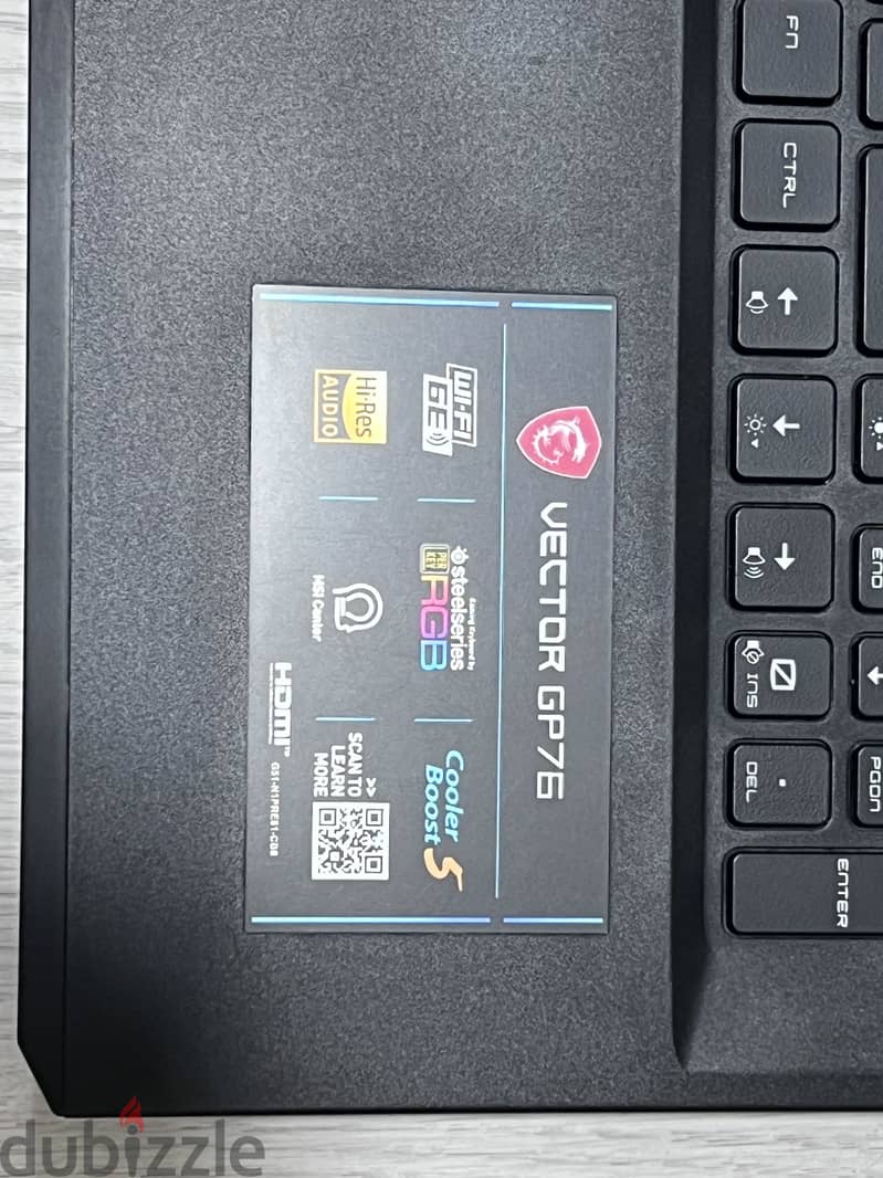 MSI Vector GP76 Gaming Laptop — High-End 2