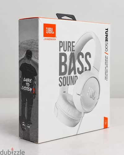 JBL Tune 500 Headphones  – Pure Bass Sound