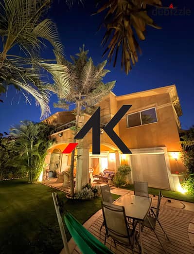 Luxury Furnished Twin House Villa with pool For Sale in Dyar Arco  - New Cairo