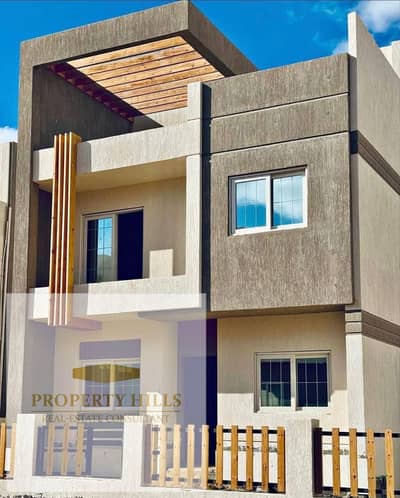 Villa for sale at the lowest price in the market, fully finished to the highest modern finishing level in the heart of Golden Square inside Zomra East Compound