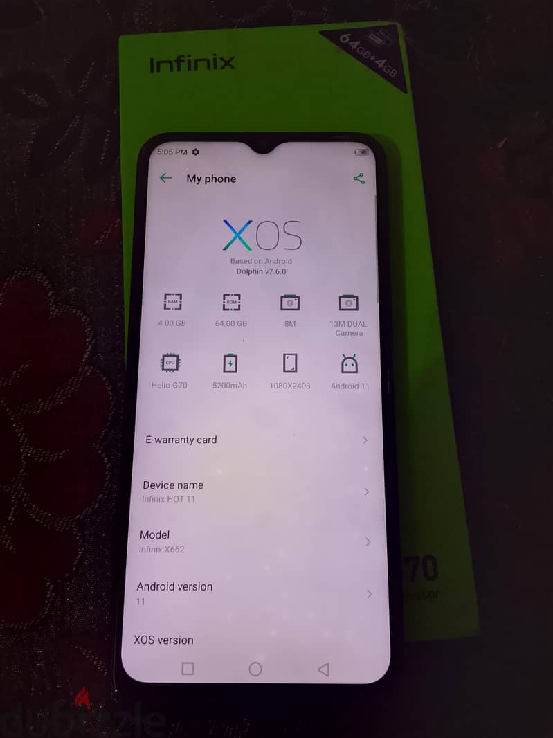 Infinix Hot 11 4